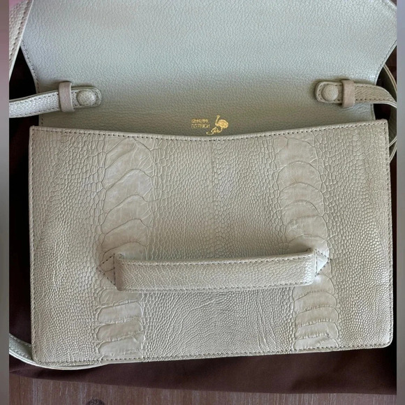 Eileen Kramer Genuine Ostrich Leather Clutch - Picture 3 of 7